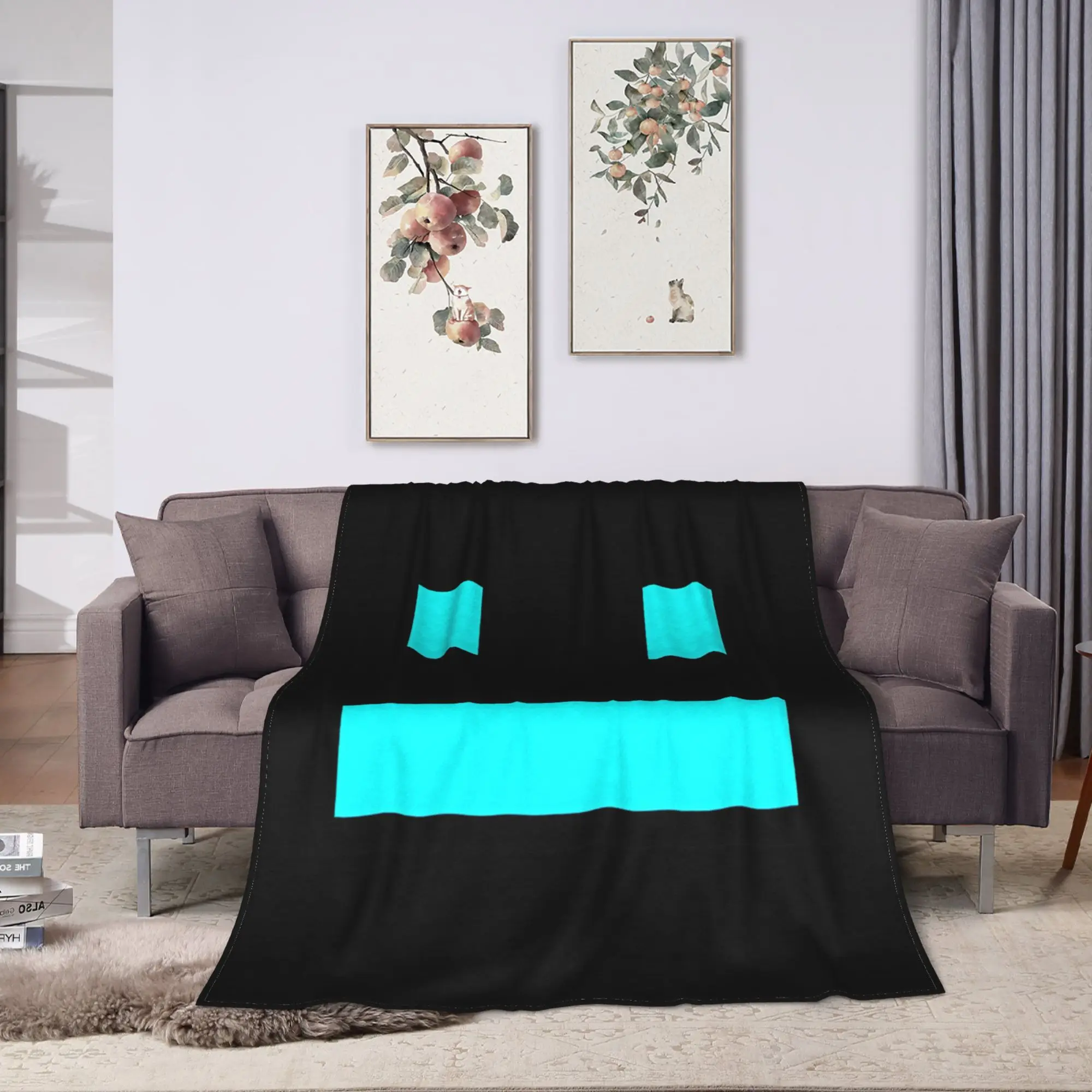 G-Geometry Gaming Dashed Blankets Quality Warm  Throw Blanket Winter Child Couch Bed Funny Bedspread