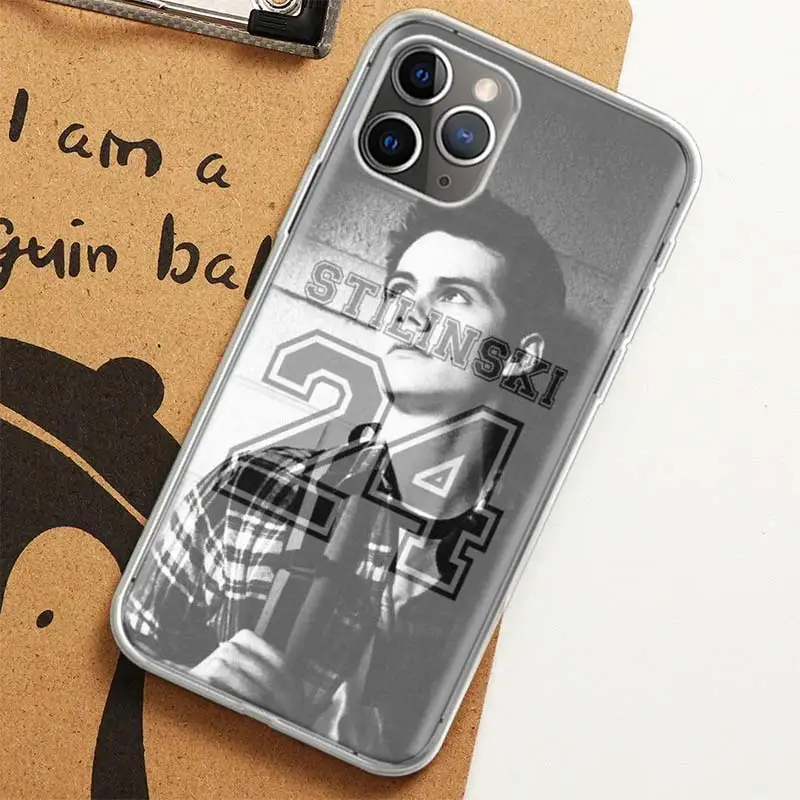 Funda de teléfono Teen Wolf Stilinski 24 para iPhone, 12, 13 Mini, 11, 14 Plus, 15 Pro Max, 7, 8, SE, 2020, X, XS Max, funda protectora de TPU transparente Co