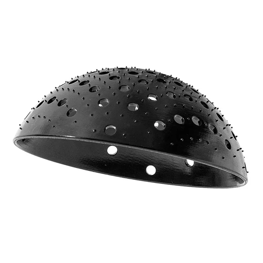 جمجمة بوميلو-جمجمة عالية ذيل حصان أسود مع وسادة ، شعر غير مرئي الظهر ، على شكل ، مسطحة ، الكرة المستديرة ، I3d0 ، 1