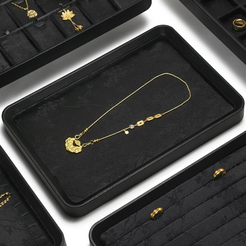 High end jewelry display tray, bracelet, jade, platinum storage display tray, jewelry viewing tray