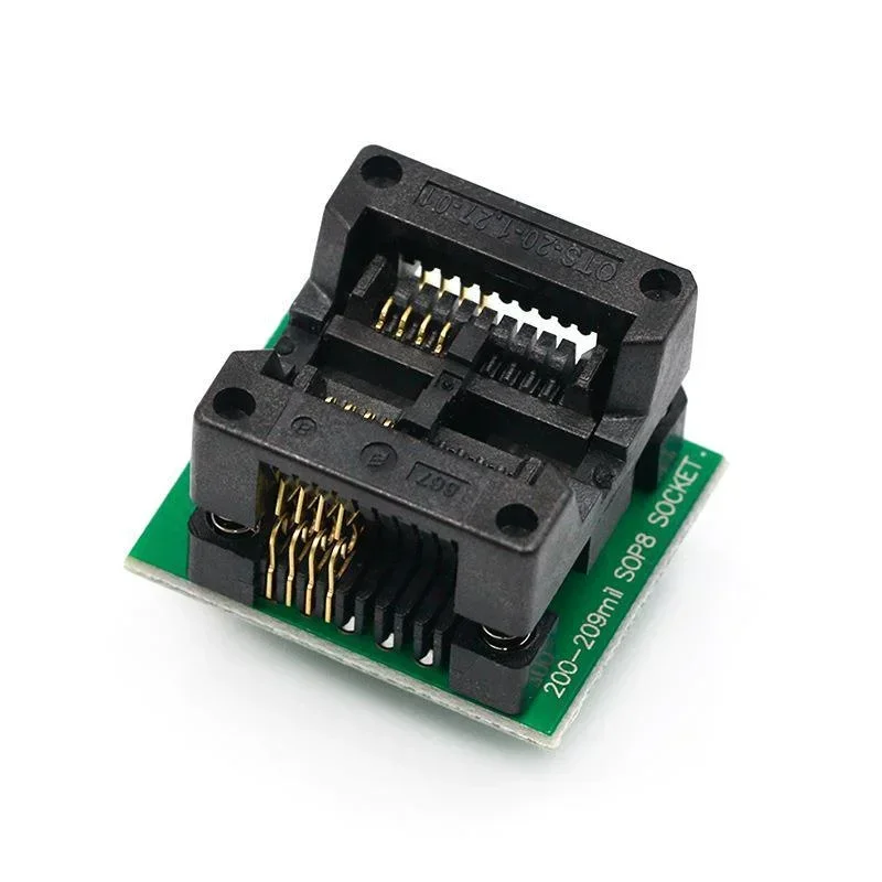 

SOIC8 SOP8 к DIP8, широкое сиденье, широкий 150/200 мил, адаптер для программатора, синий SA602, горелка для тестирования IC