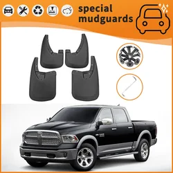 For the 08-24 Dodge Ram Mudguards Fender Mudflaps Front Rear Flares Splash Guards Cover Car Accessorie