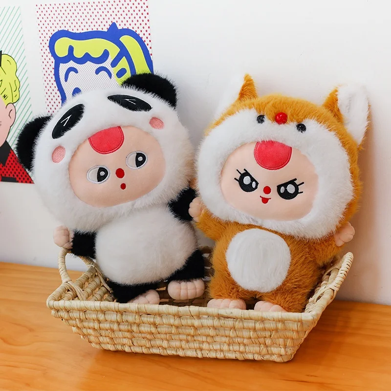 Fatkun Plüschtier, 3 Jahre alt, goldener Nerz, Samt, große Stofftierpuppe, weicher Schlafbegleiter, Kindergeschenk, Baby-Sicherheitsdecke