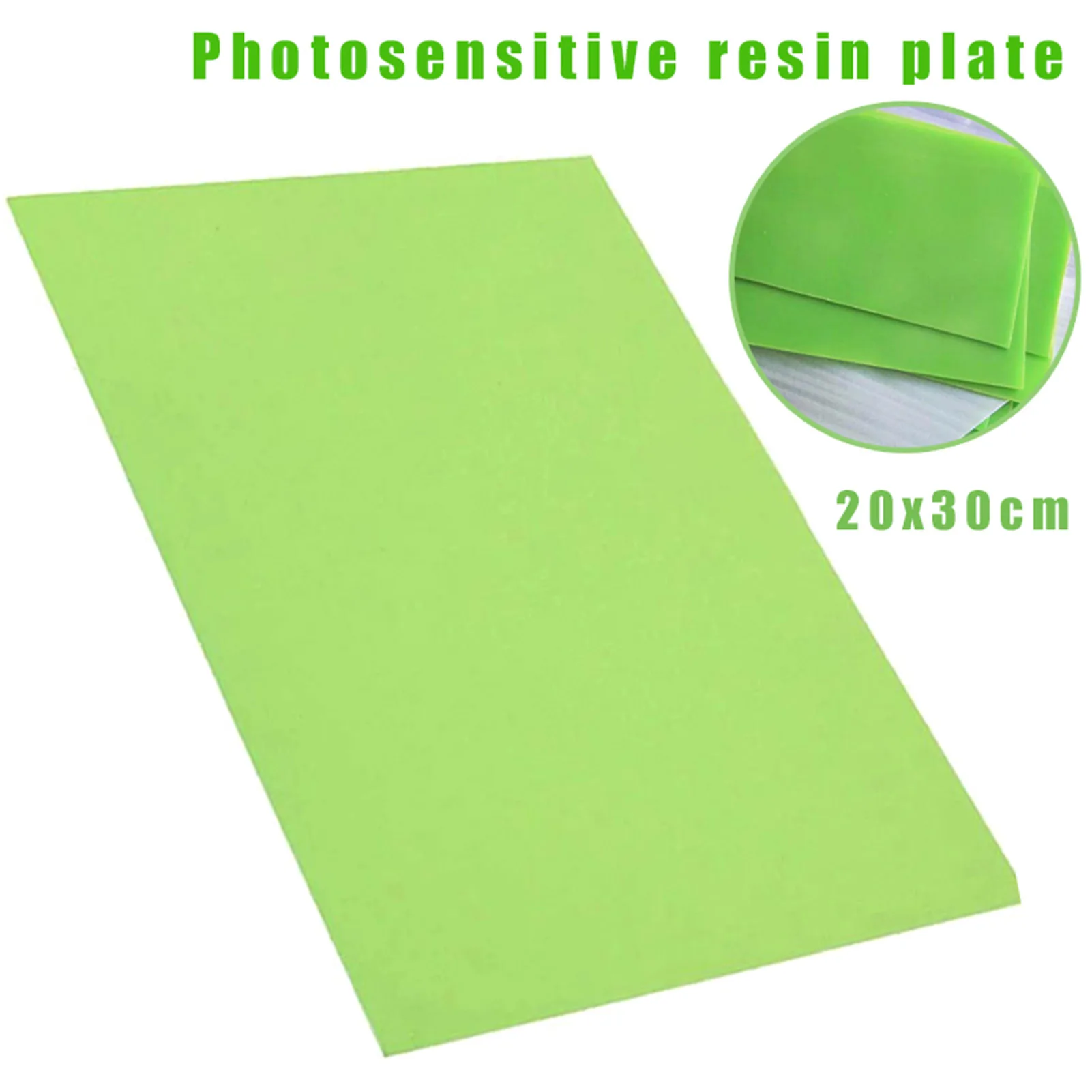 20x30cm Resin Stamp Plate Making DIY Image Photopolymer Plate for Artists Printmakers Beginners