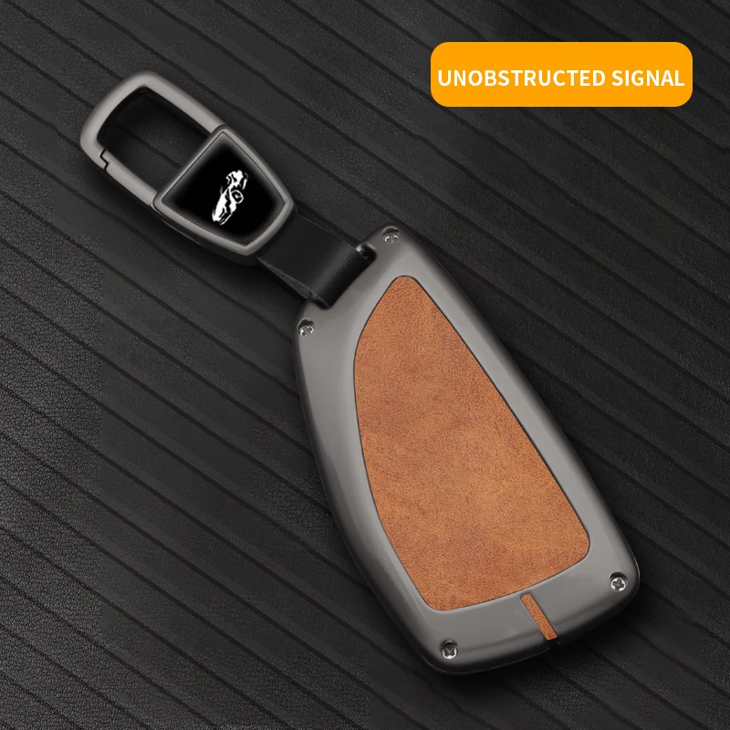 Leather Remote Key Case For Buick ENVISION S Plus Avenir 2020-2023 Chevrolet Tahoe Suburban