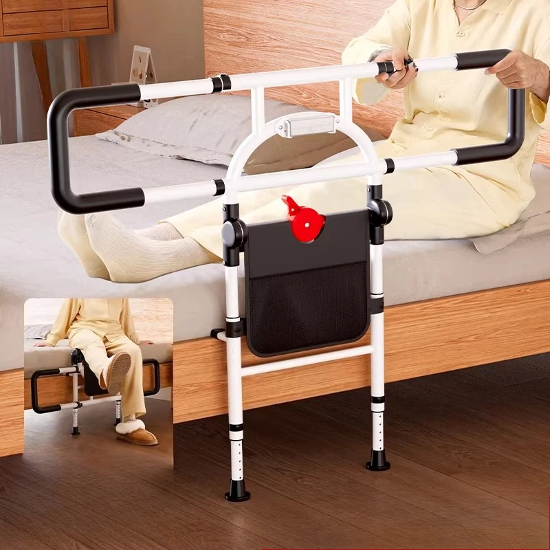 bed-guardrail-for-elderly-safety-adjustable-bed-safety-handle-with-storage-pockets-non-slip-bed-railing400lb-gravity-capacity