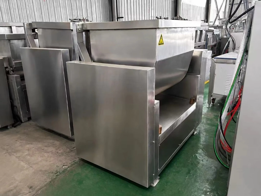 Industrial Vacuum Dough Kneading Machine for Noodle Dumpling Wonton Wrapper Pizza Dough Production