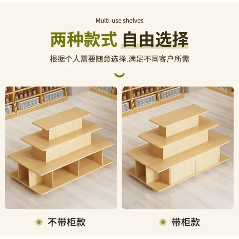 Nakajima Display Cabinet Merchandise Product Display Shelf Tobacco and Alcohol Samples Supermarket Stack Head Promotion Water Ta