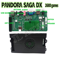 2023 Newest Pandora Game Box SAGA DX 8800/20008/26800 In 1 PCB Board 40P Home version Arcade Cartridge HDMI VGA Motherboard