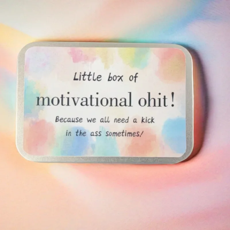 20 pieces/box of inspirational quotes, funny and actively encouraging inspirational card gifts and giving gifts to friends!