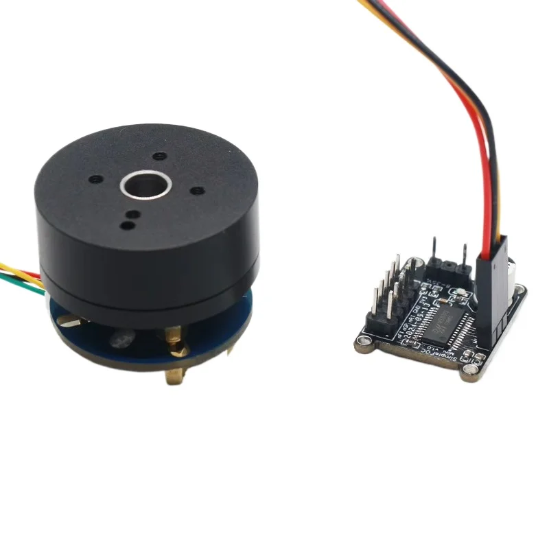 2804 Brushless Motor Magnetic Encoder AS5600/MT6701 Drive Board FOC Hollow Shaft Translation/Tilt