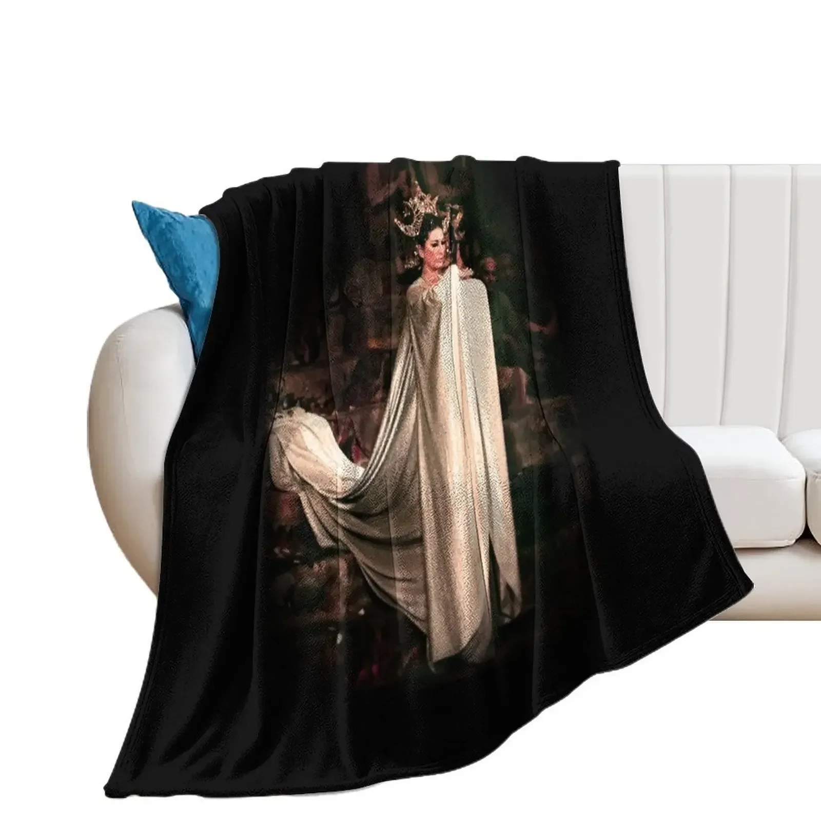 

OPERA QUEEN Throw Blanket Thermals For Travel Personalized Gift For Sofa Thin Blankets