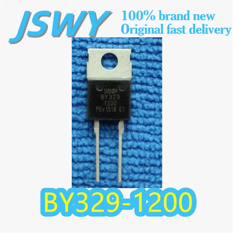 

(10/50 pieces) BY329-1200 BY329 Package TO220 Ultra-Fast Recovery Rectifier Diode High-Efficiency Rectification Original
