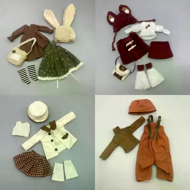 /GJ/Multi-Style Options Lolita Skirt Replacement For 1/6 30cm  Doll Clothes Accessories Kit Girl Gifts No Doll 1 Set
