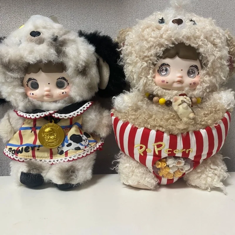 

Nommi Original Childhood Series Blind Box Mystery Box Vinyl Face Doll Fluffy Plush Bag Keychain Cute Toy Birthday & Xmas Gift