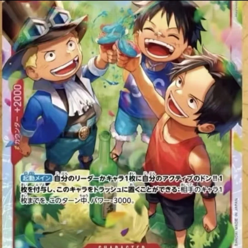 

Bandai Genuine One Piece OPCG Card The Will To Inherit Series OP13 Booster Packs Luffy Straw Hat Pirate Group Collection Card