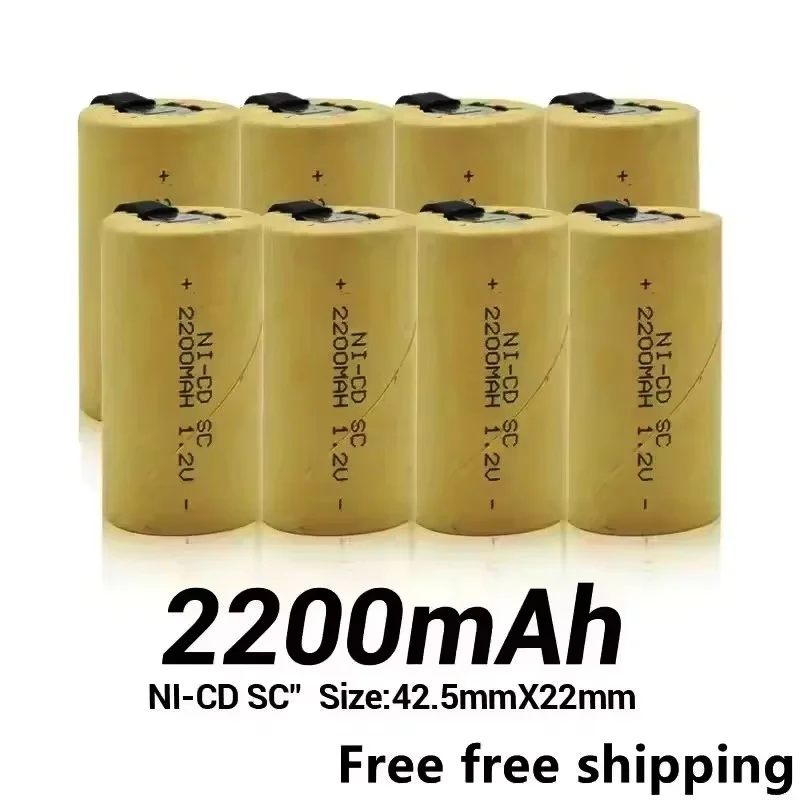 2200mAh Ni-Cd Rechargeable Battery for Makita Bosch Hitachi and DeWalt Power Tools, Screwdriver Battery, 1.2V, High Quality - view 4