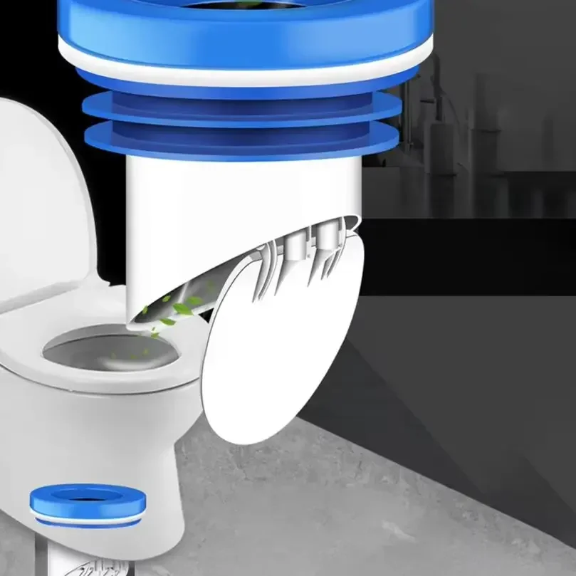 

1pcs Toilet Flange Sealing Ring Check Valve Rubber Ring Leak-Proof Toilet For 100-110PVC Pipe Toilet Flange Sealing Ring