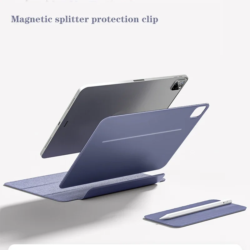 Funda inteligente para IPad Pro 11 2024, funda para tableta, IPad Pro 13 M4 12,9 2022 6ª generación, Clip magnético para Air 13 11 M2 Air 5