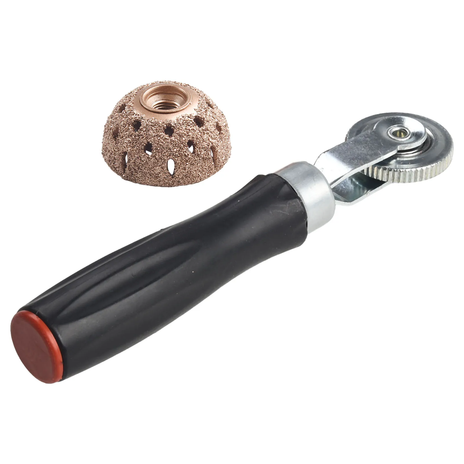 

Convenient Tire Repair Accessories, 2 PCS Tire Buffer Wheel+Patch Roller Tungsten, Simple, High Reliability