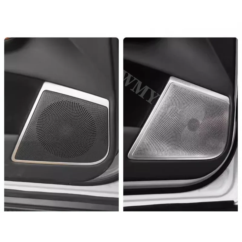 

For XPENG G9 2022 2023 2024 Car Door Panel Loudspeaker Pad Stereo Audio Speaker Horn Cover Trim Sticker Interior Accessories