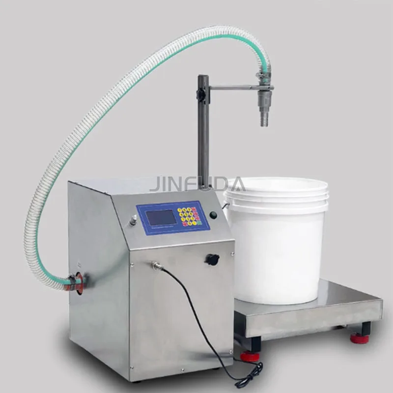 

Super Large Flow Weighing Type Automatic Quantitative Liquid Filling Machine Honey Red Wine Processing Food Processing Machinery