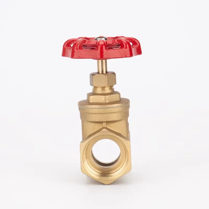 All Copper Brass Gate Valve NPT BSP Water Valve Switch DN15 DN20 DN25 DN100