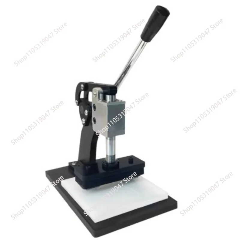 Leather Die Cutting Machine Hand Press Sampling Punching Tool Photo Paper PVC/EVA Sheet Cloth Mold Cutter  Force