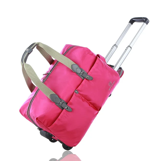 Women rolling luggage bag Women Wheeled Luggage travel tote bag travel Trolley Bags on wheels Trolley Suitcase women wheeled Bag