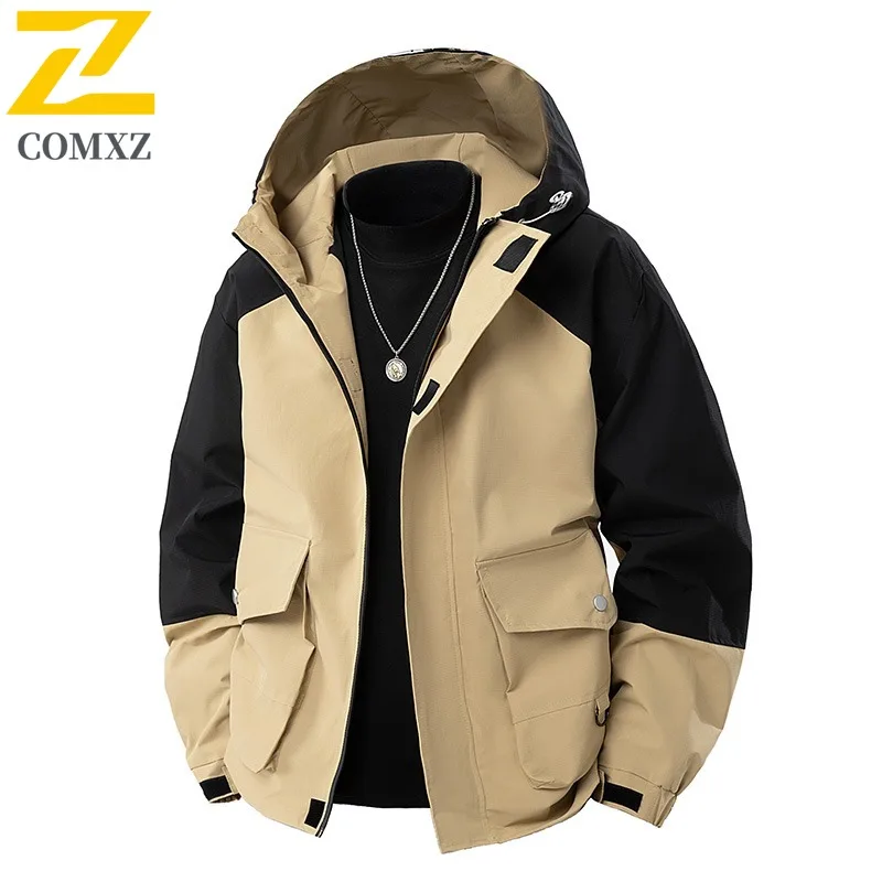 

COMXZ весенне-осенняя горячая распродажа L 9XL молодежная новая модная универсальная куртка больших размеров