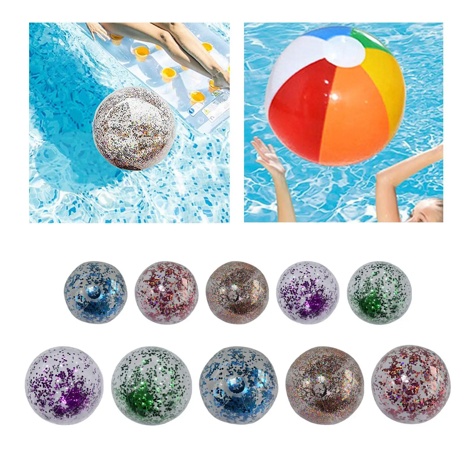 

Inflatable Beach Ball Water Favors, Water Toy, Fun Beachball Game