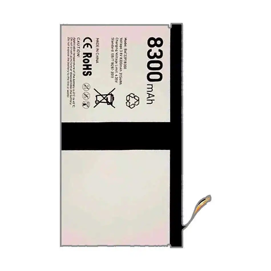 

High Performance For Doogee T20 Tablet PC 8300mAh Lightweight Laptop Battery
