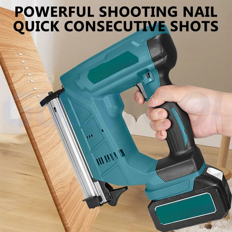 

Brushless Electric Nail Gun,Wood Frame Stapler Nailing Machine, Woodworking Power Tool,For Cabinet production/Woodworking Bindin