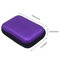 Digital Storage Bag USB Cable Organizer Earphones Case Travel Charging Pouch EVA Material Durable Small Accessories Holder
