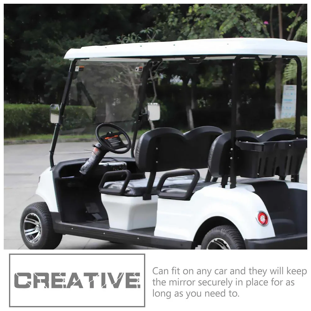 

1Set Professional Rearview Mirror Replaceable Wear-Resistant Clear Car Mirror Fits Factory Mount Reduces Blind Spots