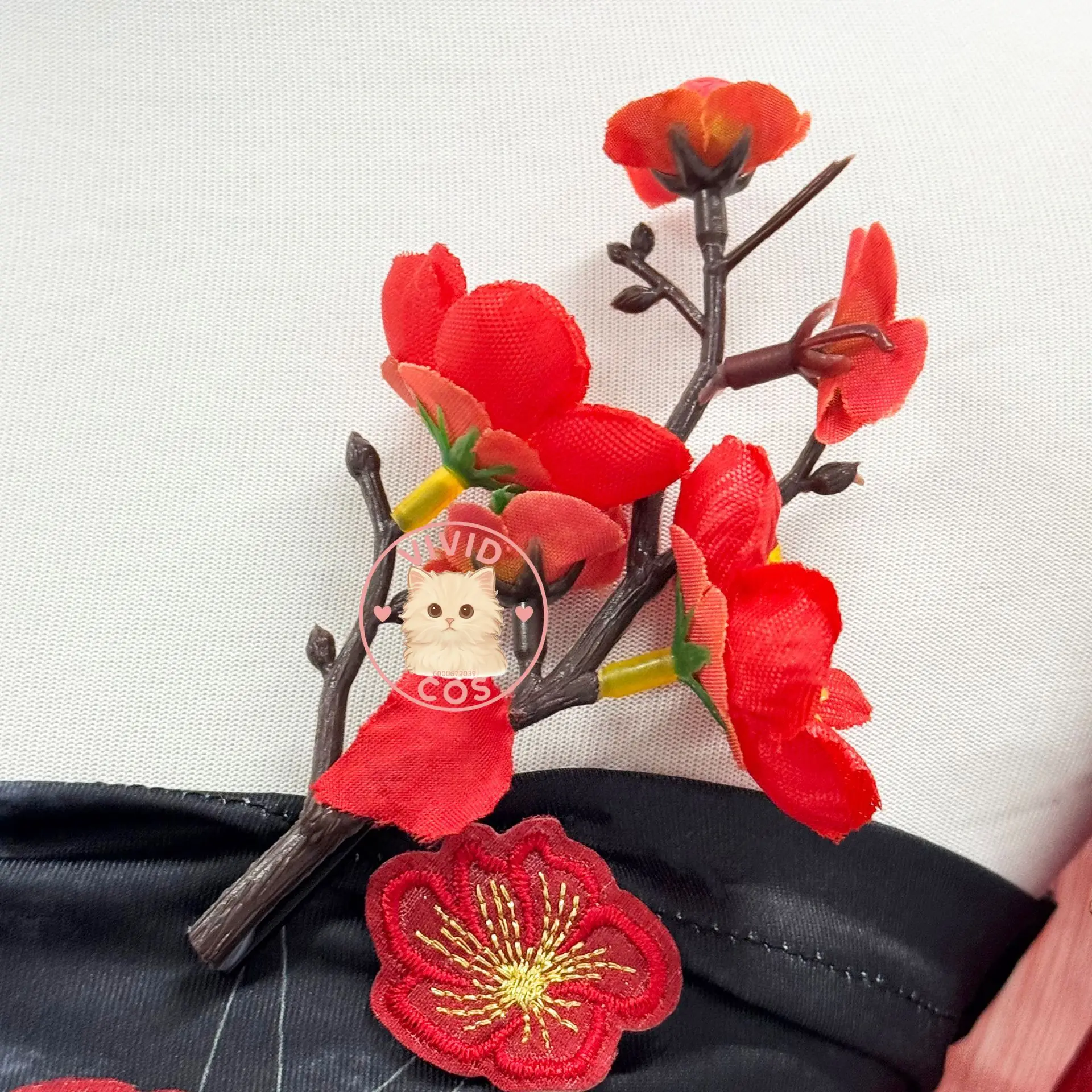 Game Naraka: Bladepoint Gu Qinghan Cosplay Hot Sale Role Play Costume Anime Dress with Flower Parts for Women Comic Con Suit Wig