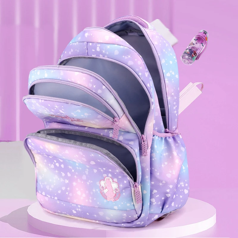 Kinder Schul rucksack mit Rädern Schüler Schult asche für Mädchen Trolley Tasche niedlichen Schult asche rollenden Roll rucksack