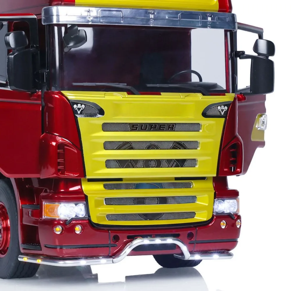 

6x6 1/14 RC Tractor Truck LESU Metal Chassis TOUCAN RC HOBBY DIY Painted Assembled Remote Control Cars Lights Sounds Toys Gifts