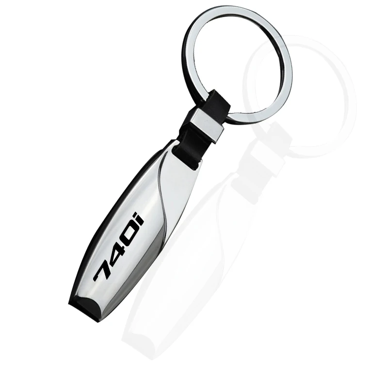 Car Keychain Pendant For BMW 725d 725i 730d 730i 740d 740i 750d 750i E32 E38 E65 E66 F01 Car Accessories Decoration Gift