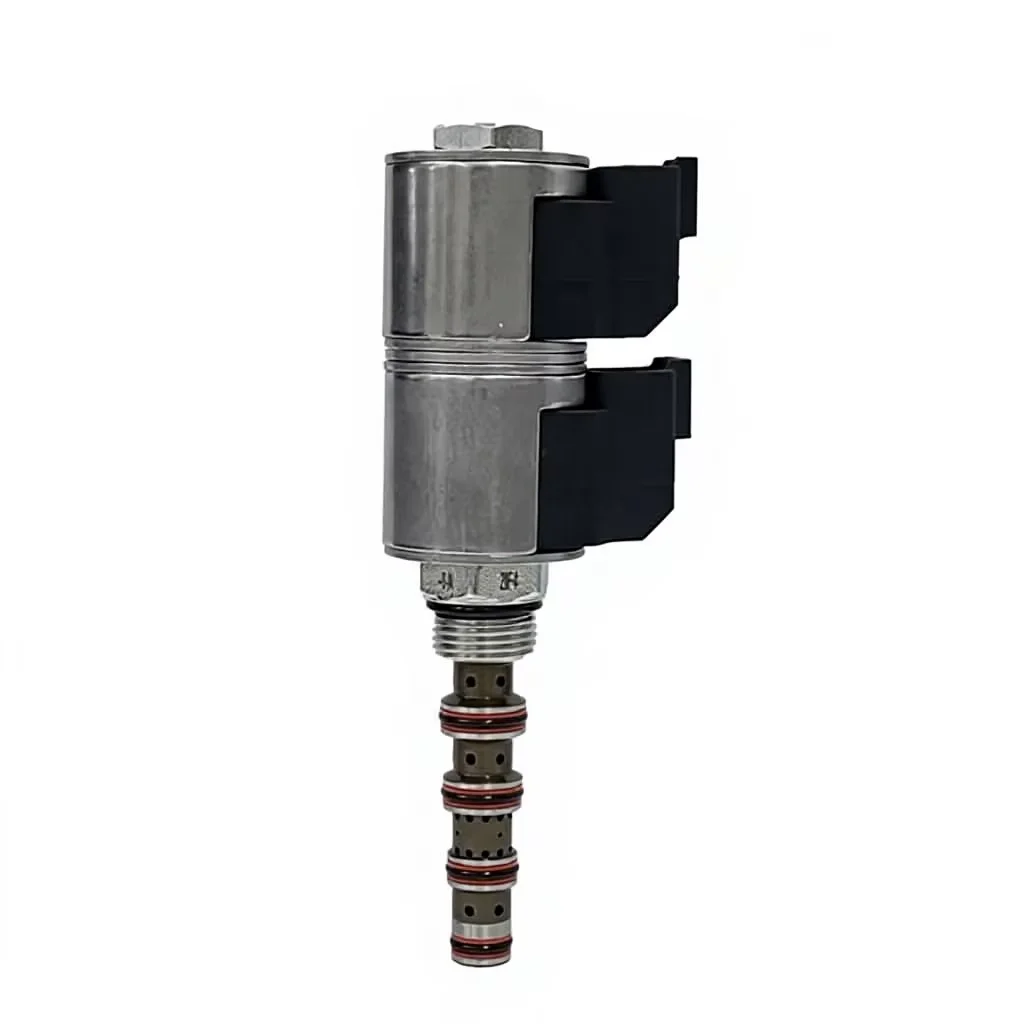 ISV08-58C 3 Position 5 Way Hydraulic Solenoid Directional Valve 350 Bar Threaded Cartridge Factory Direct OEM Customized
