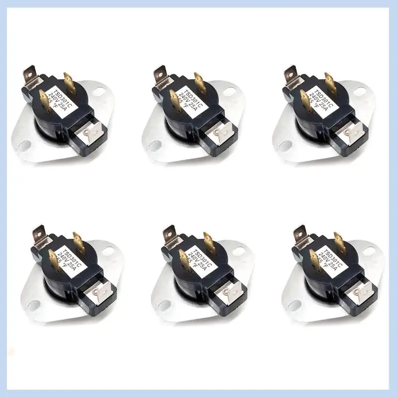 

Запасные части AS63-6X для термостата сушилки 3387134 — простая установка для 3387135 3387139 WP3387134VP 306910 3387134