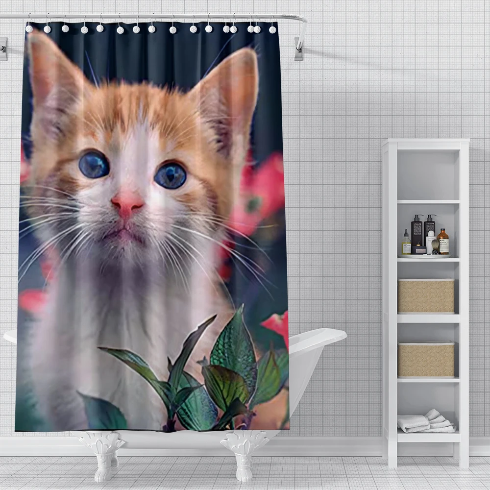 home shower curtains for bathroom Oil painting style waterproof fabric bathroom Curtains modern shower curtain 180x200 240x200