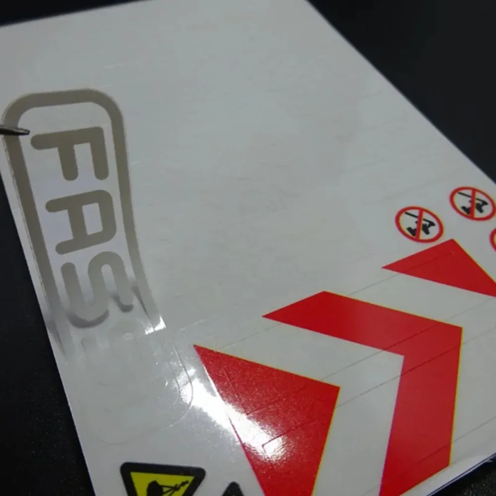 For 1/14 Tamiya RC Truck For scania For volvo For man LOGO Crane warning sign