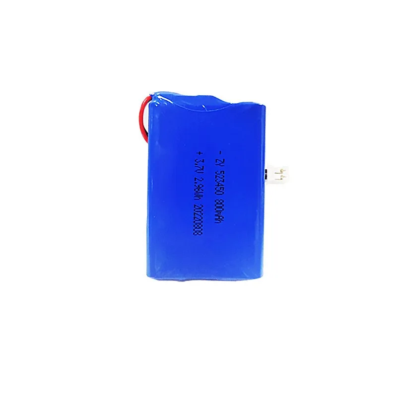 buy more will cheap 523450 aluminum shell 3.7V lithium battery 800mAh LED light battery full capacity rechargeable battery