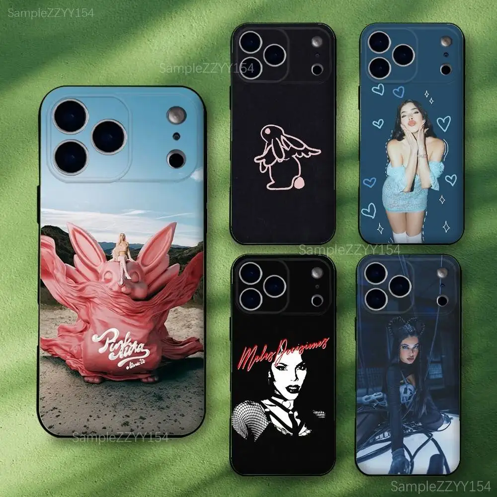 

Singer K-Kenia Os Pink Aura Phone Case For iPhone 17,16,15,14,13,12,Pro,Max,Plus,E,SE4,Air,Mini Black Soft Funda