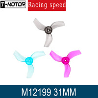 12PCS/6pairs T-MOTOR M12199 31MM TINYWHOOP Propeller 1MM Hole For FPV 65mm WHOOP Drone Suitable for M0802 Motor