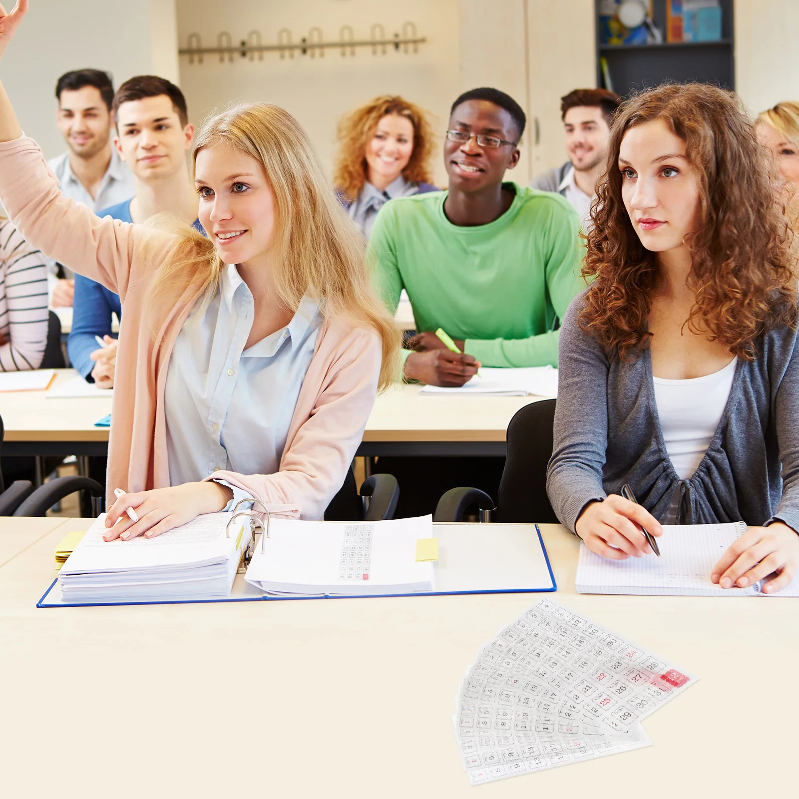 

2Sets Date Index Tabs Japanese Paper Self Adhesive Calendar Reminder Stickers Monthly Planner Organizer Calendar Index Tabs