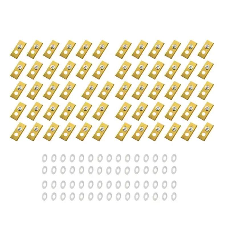 A36T-60 Pcs Replacement Blades For Mammotion Luba & Yuka All Series Replacement Robotic Lawnmower Blades A