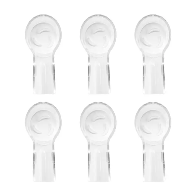 ABHZ-6 Pack de cabezales de cepillo de dientes con cubierta a prueba de polvo, compatibles con Oral B, aptos para la serie IO, ideales para viajar