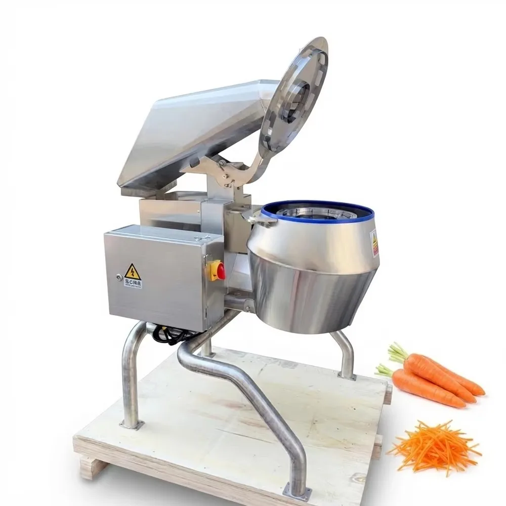 Industrial Automatic Vegetable Cutter Machine 2000-4000kg/h Commercial Electric Slicer High Capacity Food Processor for